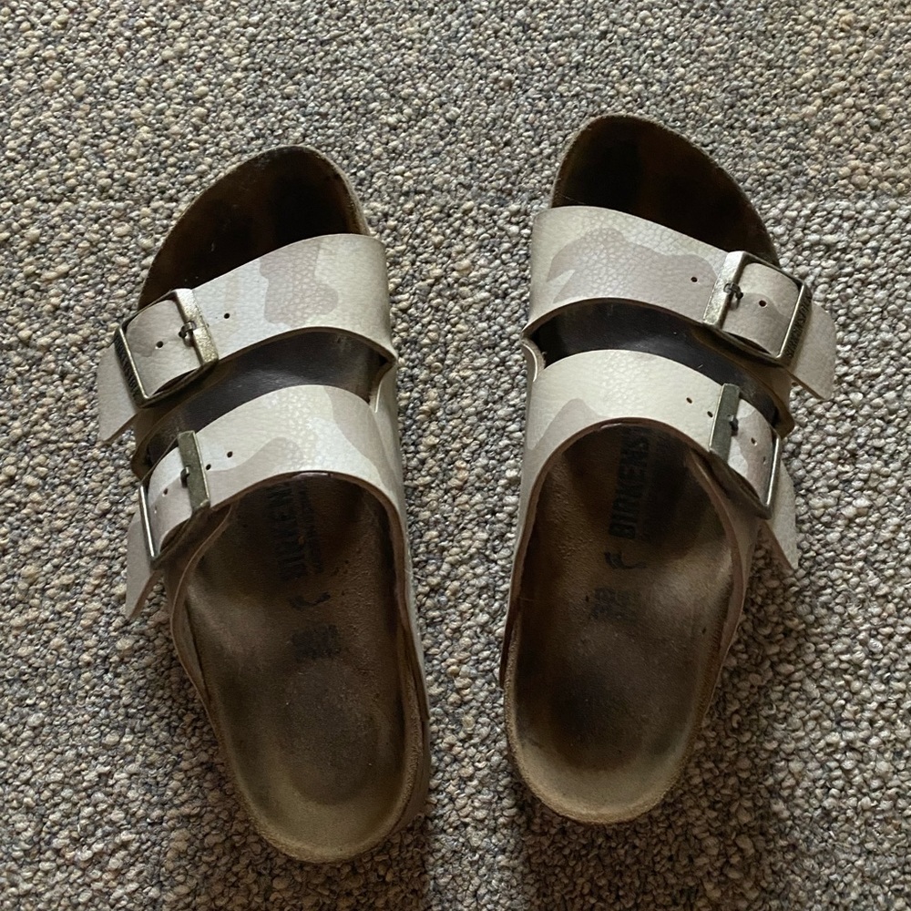 Birkenstock Desert Soil Camo Sand